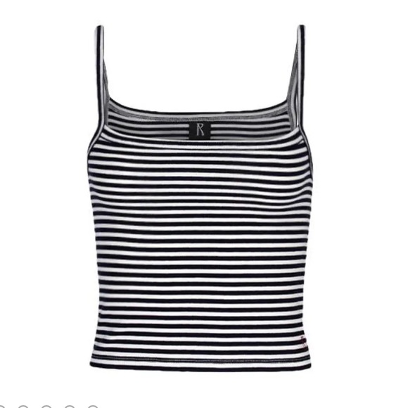 Realisation Par Black and White Striped Camisole - Picture 1 of 6